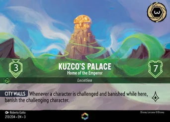 Kuzco's Palace - Home of the Emperor — Holofoil