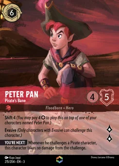 Peter Pan - Pirate's Bane — Holofoil