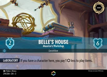 Belle's House - Maurice's Workshop — Holofoil