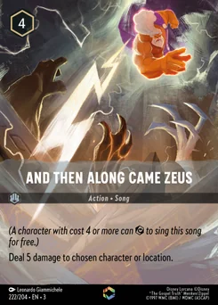 And Then Along Came Zeus — Holofoil