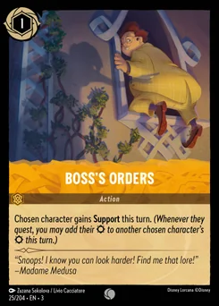 Boss's Orders — Normal