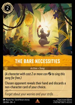 The Bare Necessities — Normal