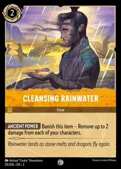 Cleansing Rainwater — Normal