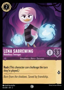 Lena Sabrewing - Rebellious Teenager — Normal