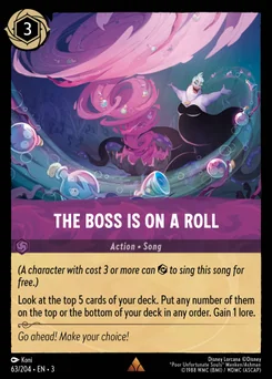 The Boss is on a Roll — Normal
