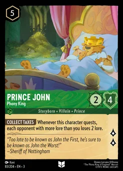 Prince John - Phony King — Normal