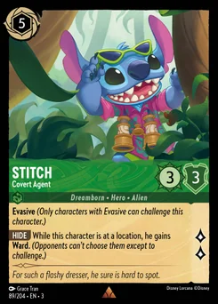 Stitch - Covert Agent — Normal