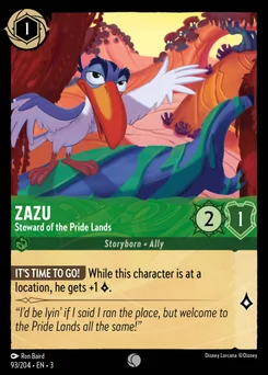 Zazu - Steward of the Pride Lands — Normal