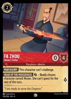 Fa Zhou - Mulan's Father — Normal