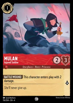 Mulan - Injured Soldier — Normal