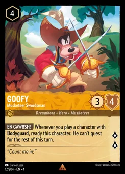 Goofy - Musketeer Swordsman — Normal