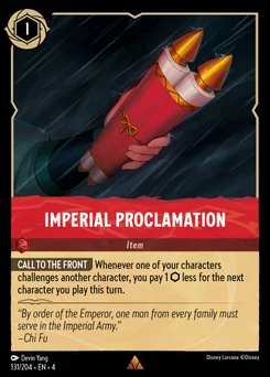 Imperial Proclamation — Normal