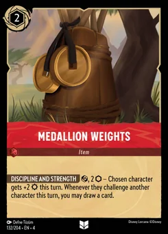 Medallion Weights — Normal