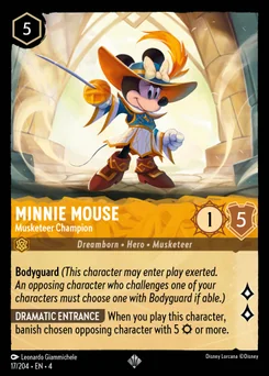 Minnie Mouse - Musketeer Champion — Normal