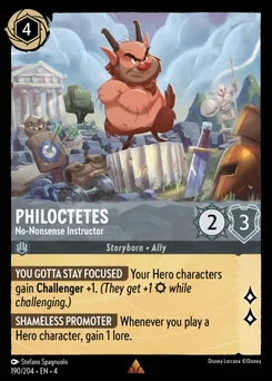 Philoctetes - No-Nonsense Instructor — Normal