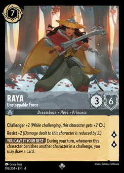 Raya - Unstoppable Force — Normal