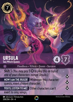 Ursula - Sea Witch Queen — Holofoil