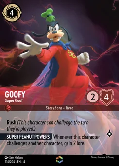 Goofy - Super Goof — Holofoil