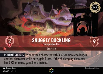 Snuggly Duckling - Disreputable Pub — Holofoil