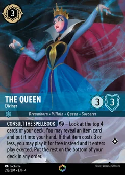 The Queen - Diviner — Holofoil