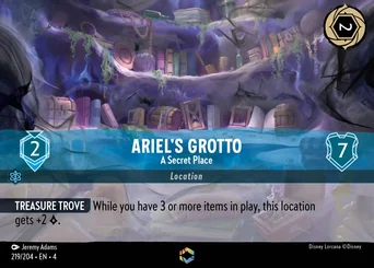 Ariel's Grotto - A Secret Place — Holofoil