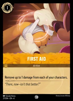 First Aid — Normal