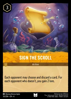 Sign the Scroll — Normal