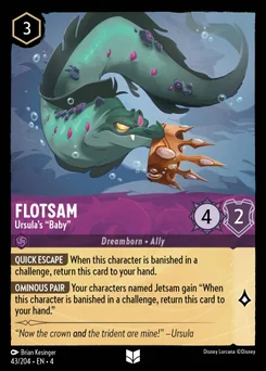 Flotsam - Ursula's "Baby" — Normal