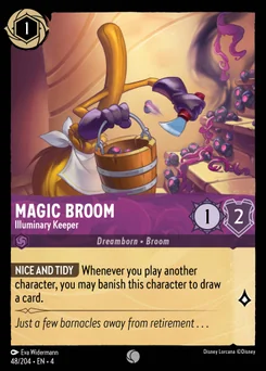 Magic Broom - Illuminary Keeper — Normal