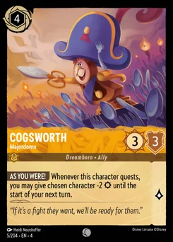 Cogsworth - Majordomo — Normal