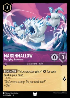 Marshmallow - Terrifying Snowman — Normal