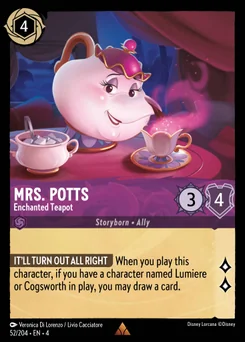 Mrs. Potts - Enchanted Teapot — Normal