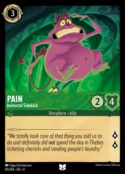 Pain - Immortal Sidekick — Normal