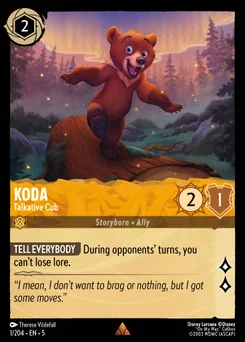 Koda - Talkative Cub — Normal