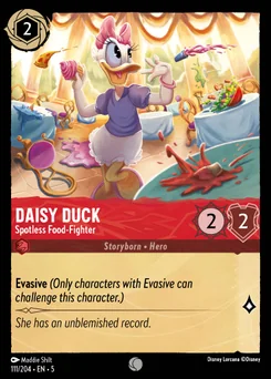 Daisy Duck - Spotless Food-Fighter — Normal