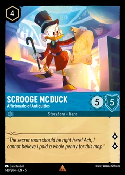 Scrooge McDuck - Afficionado of Antiquities — Normal