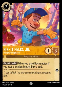 Fix-It Felix, Jr. - Delighted Sightseer — Normal