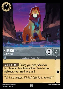 Simba - Lost Prince — Normal