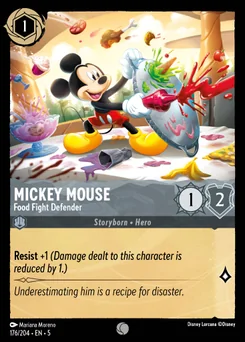 Mickey Mouse - Food Fight Defender — Normal