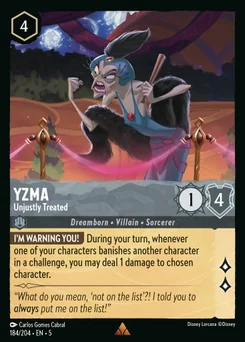Yzma - Unjustly Treated — Normal