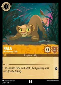 Nala - Mischievous Cub — Normal