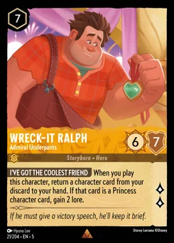 Wreck-It Ralph - Admiral Underpants — Normal