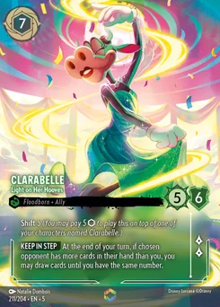 Clarabelle - Light on Her Hooves — Holofoil