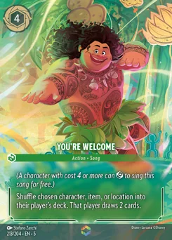 You're Welcome — Holofoil