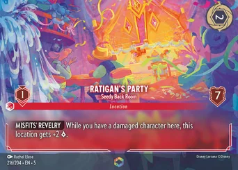 Ratigan's Party - Seedy Back Room — Holofoil