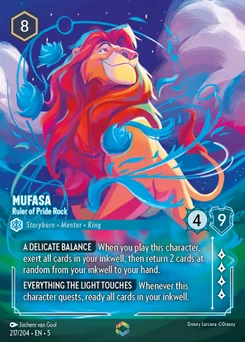Mufasa - Ruler of Pride Rock — Holofoil