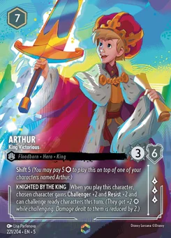 Arthur - King Victorious — Holofoil