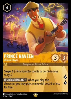 Prince Naveen - Ukulele Player — Normal