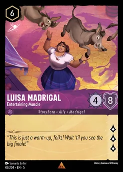 Luisa Madrigal - Entertaining Muscle — Normal