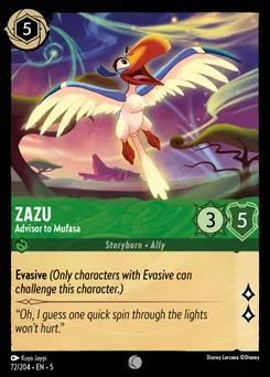 Zazu - Advisor to Mufasa — Normal